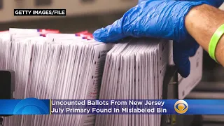 Uncounted Ballots From New Jersey July Primary Found In Bin