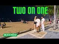 PATTAYA, THAILAND, (4K30FPS),TWO ON ONE, BEACH ROAD, NOV 12, DOCUMENTARY WALK.