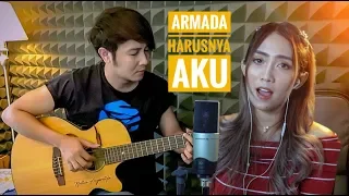 Download Nathan Fingerstyle X Oza Kioza | Armada | Harusnya Aku | Cover MP3