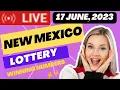 New Mexico Evening Lottery Results Draw June 17 2023 - Pick 3