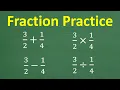 Fractions Made Easy Add Subtract Multiply Divide Fractions