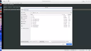 How to run java program in Linux using Terminal mp4