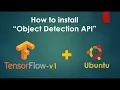 Tutorial How to install Object Detection API TensorFlow V1 on Ubuntu