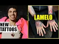 HUGE HAND TATTOOS FOR LAMELO