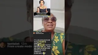 why is tonto dikeh wishing for me to go back to prison