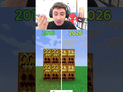 Minecraft 2016 vs. 2026 Farklı EŞYALAR⁉️🤔🧱⛏️