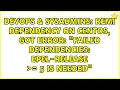 Remi Dependency on CentOS got error Failed dependencies epel-release 5 is needed