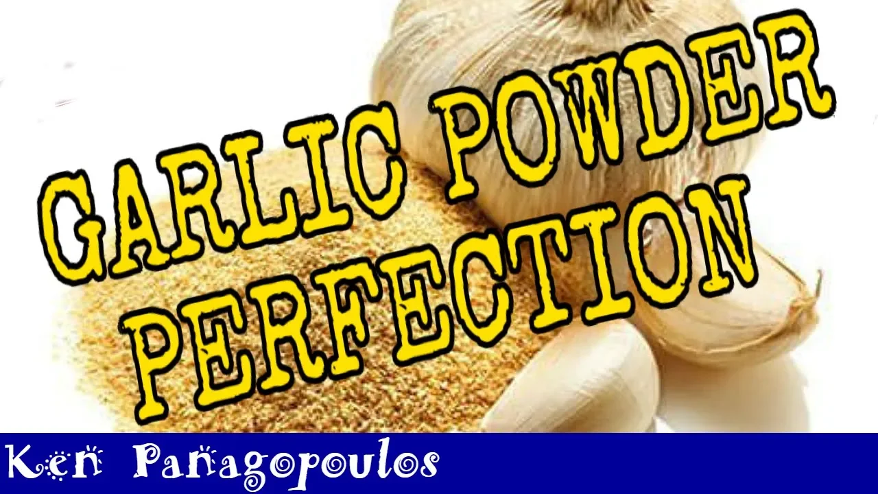 How To Make Garlic Powder At Home