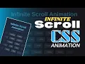 Create Infinite Scroll Animation Pure CSS Tutorial No JavaScript by The Animation Coder