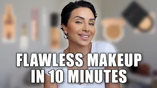 Everyday Realistic Makeup in 10 Minutes - Flawless Base That Lasts All Day | Nina Ubhi