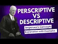 Prescriptive vs Descriptive in Linguistics