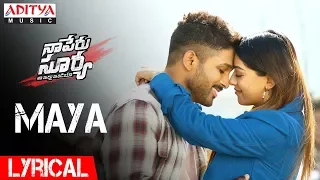 maya song full song naa peru surya naa illu india allu arjun hits aditya music