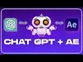 ChatGPT changed how I work in After Effects FOREVER