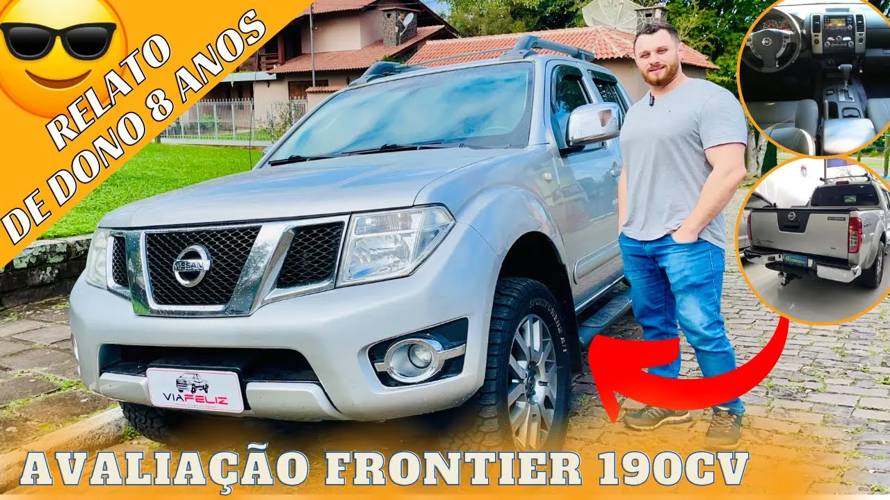 Nissan Frontier SL 190cv 2014 , opinião DONO 8 anos com 1 dessa, pros e contras, qualidade, defeitos