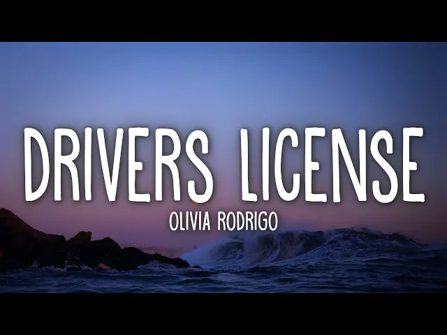Download MP3 Olivia Rodrigo - drivers license (Lyrics)