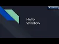C Modern OpenGL Tutorials T3 Hello Window