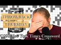 Off to a start Throwback Thursday July 30 1998 NYT Crossword