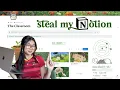 how i use notion as a busy uni student EASY beginner friendly notion tour tips
