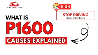 What is P1600 Engine Error Code Causes Explained