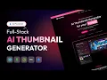 Build an AI Thumbnail Generator App using React MERN Stack Gemini API Full Tutorial
