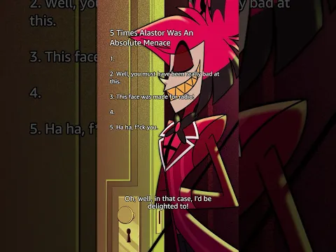 Alastor being an icon, as usual | Hazbin Hotel | Prime Video