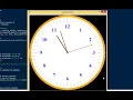 Simple Analog Clock using Tkinter in Python