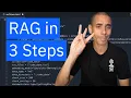 Setting up Retrieval Augmented Generation RAG in 3 Steps