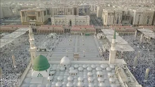 مديح رقت عيناي شوقا بصوت المنشد محمد معروف قرانوح فيديو جميل جدا للمدينة المنورة 