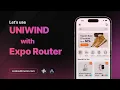 Let s use Uniwind in Expo Router Tailwindcss Fastest Tailwind Binding React Native