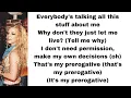 Download Lagu Britney Spears - My prerogative (lyrics)