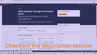 Getting Started with AWS SDK - SSM Parameter Operations using Node JS