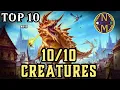 MTG TOP 10 Creatures Are MASSIVE and TERRIFYING Magic the Gathering