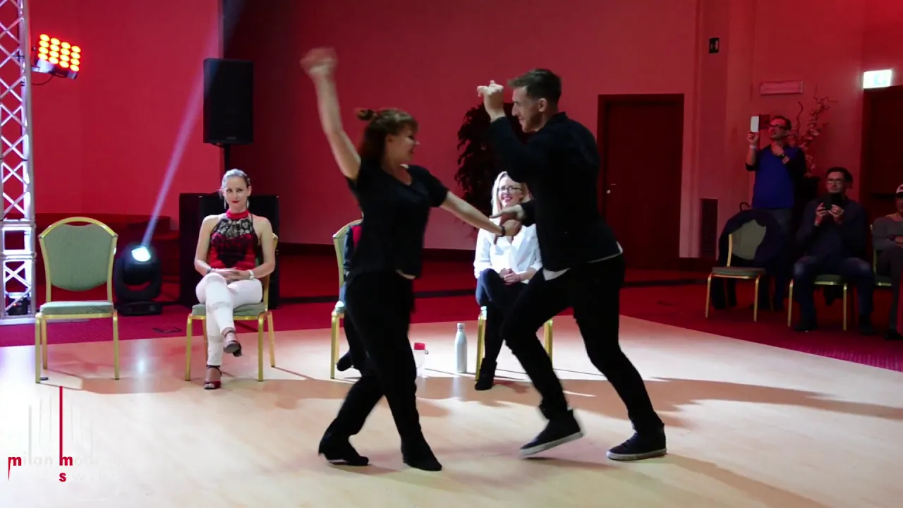 Milan Modern Swing 2018-Pro Show-Sean McKeever&Anastasia Lion