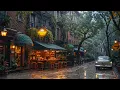 Download Lagu Nostalgic Rainy Day Jazz in New York ☕Cozy Coffee Shop Ambience and Quiet Jazz Music for Focus ,Calm