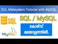 SQL Malayalam Tutorial with MySQL Yes Tech Media