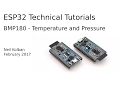 ESP32 Technical Tutorials ESP32 and BMP180