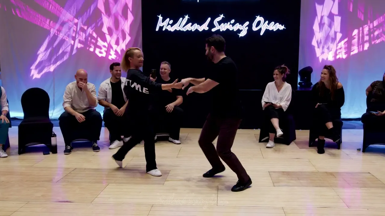 Ben Morris & Sarah Vann Drake - 3rd place Champions Jack&Jill Finals - Midland Swing Open 2024