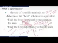 Optimization for Data Science