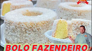 Bolo Fazendeiro que é sucesso nas padarias do Brasil afora