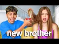 Download Lagu MY DAUGHTER ADOPTS A BROTHER 🤣 ft/ Royalty Family