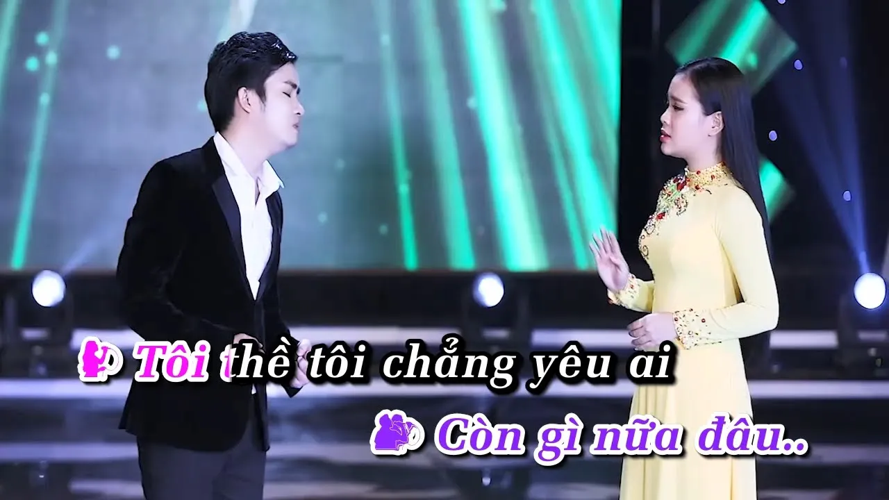 LK Cho Vừa Lòng Em & Ngày Buồn (Karaoke) - Thiên Quang ft. Quỳnh Trang