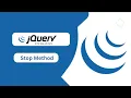 jQuery Animate stop method 2024