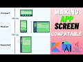 Making App Screen Compatible in Android Studio Support Multiple Screen Sizes Android Projects