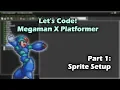 Let s Code - Megaman X Platformer Part 1 Setting up our sprites GameMaker 1 4