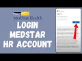 How to Login My Medstar HR Account 2024 Sign Into My Medstar HR