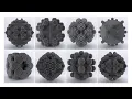 Math Art Part 3 Fractal Polyhedral Forms by 3D Cellular Automata with Lp-Ball Neighborhoods