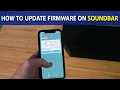 How to Update Firmware on Soundbar Easy Tips for an Incredible Upgrade