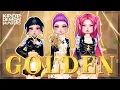 Download Lagu Recreating GOLDEN HUNTRIX OUTFITS in DRESS TO IMPRESS | KPOP DEMON HUNTERS