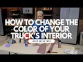 Change the color of your truck s interior with Colorbond - Interior Restoration