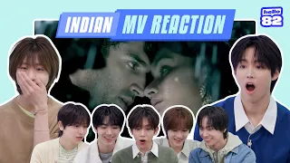 K-pop idols watch Indian MVs for the first time😎❤️‍🔥 | Bum Bum Bole, Cham Cham, Tum Hi Ho